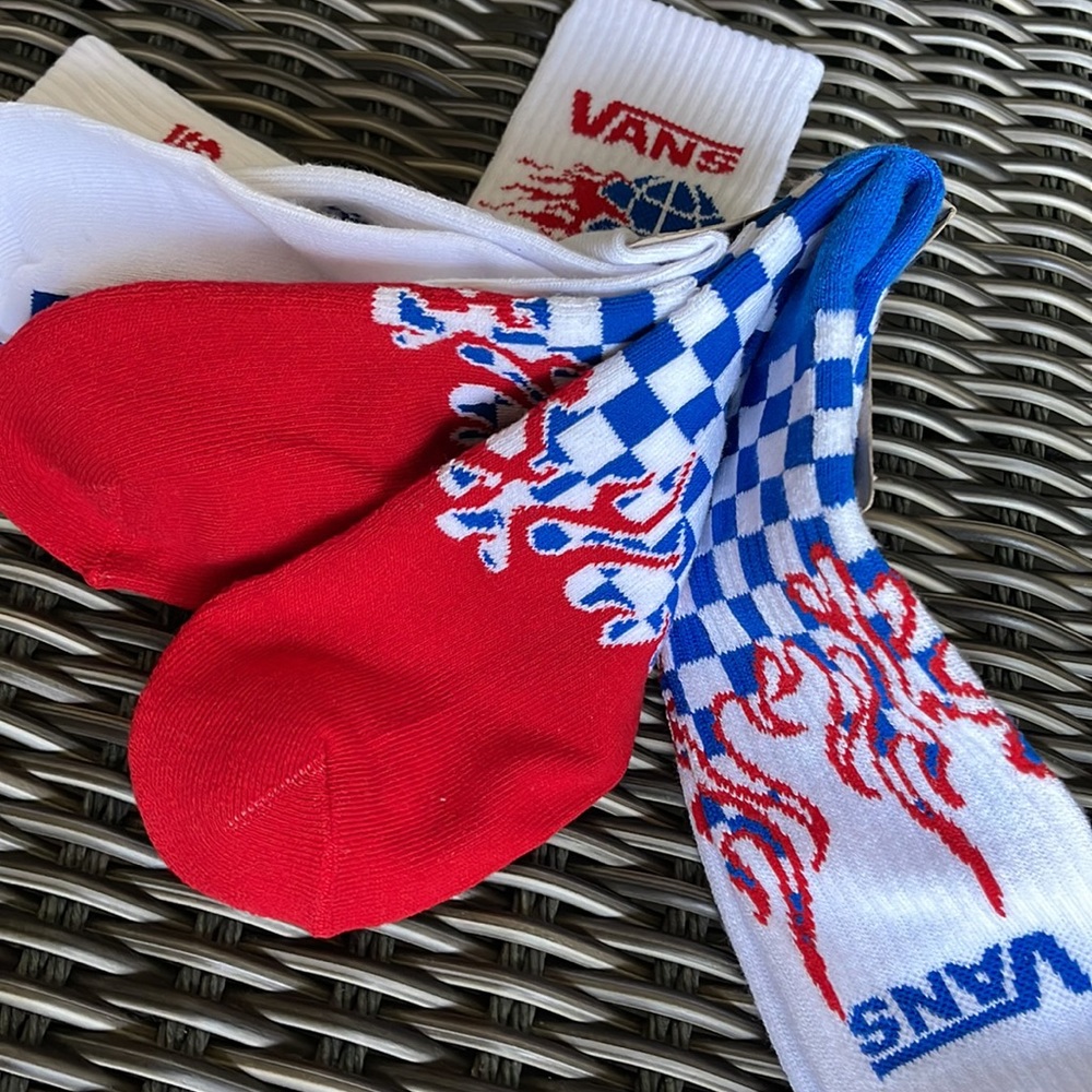 • VANS “Off The Wall” Men’s socks ( 2 pairs socks set ) - Picture 7 of 12